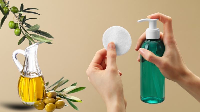 Cách tẩy trang bằng dầu oliu đúng chuẩn