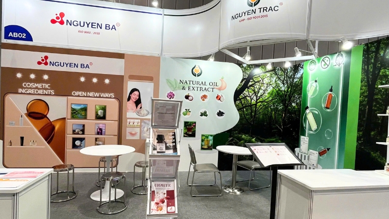 Gian hàng Nguyễn Bá Chemical tại Vietbeauty 2025