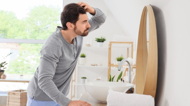 Stress có gây rụng tóc không?.