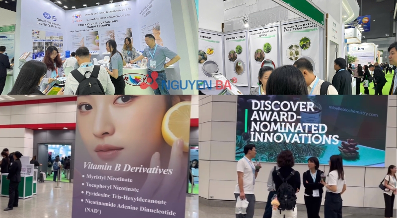 Nguyễn Bá Chemical tham dự In-cosmetics Asia 2025 tại Bangkok