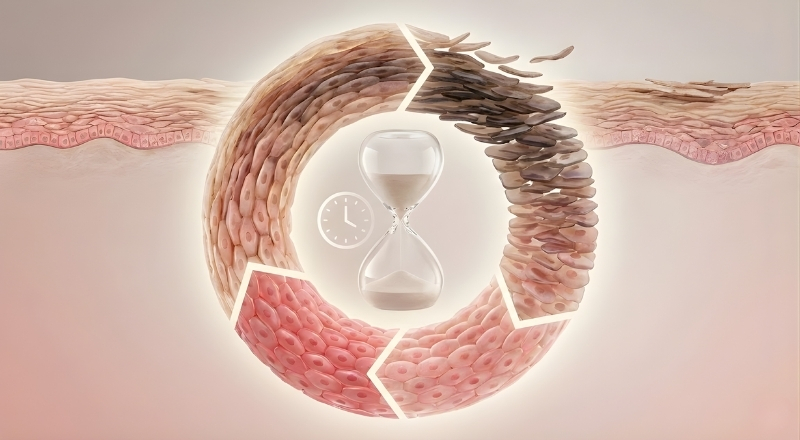 Chu kỳ tái tạo da là quá trình đổi mới tế bào và phục hồi bề mặt da