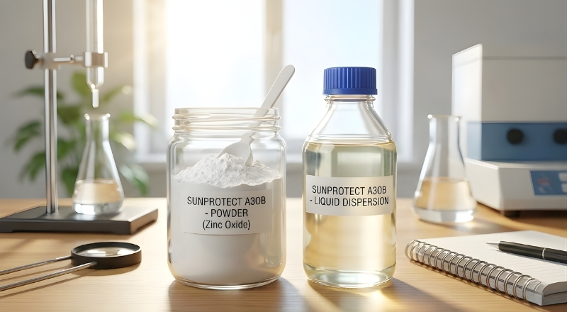 Sunprotect A3OB là hệ lọc UV tăng cường bảo vệ UVA và độ ổn định