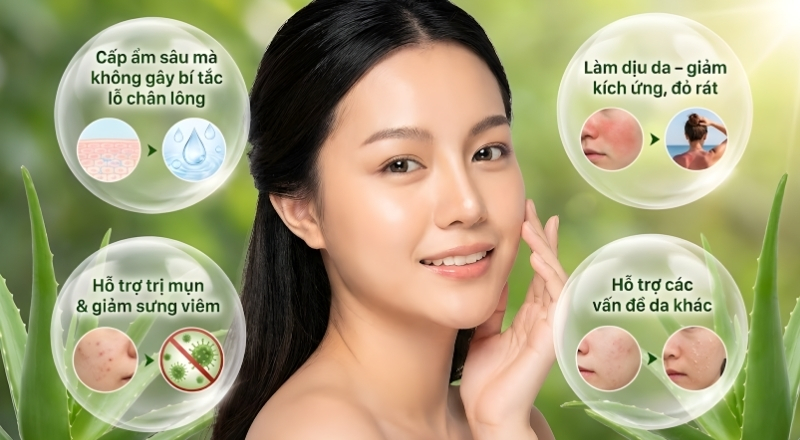 Nha đam mang lại nhiều lợi ích chăm sóc và cân bằng da