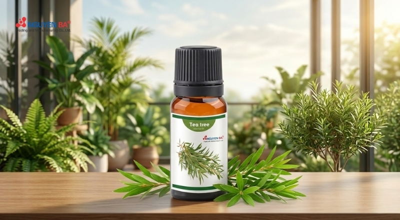 Tinh Dầu Tràm Trà – Tác Dụng, Cách Dùng & Bí Quyết Trị Mụn Hiệu Quả