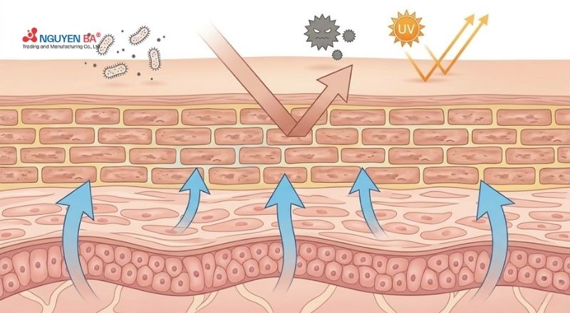 Hàng rào bảo vệ da là gì? 5 cách phục hồi hàng rào bảo vệ da chuyên sâu