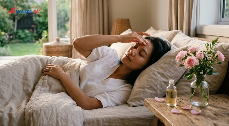 Tinh dầu hoa hồng giúp thư giãn tinh thần và hỗ trợ cải thiện làn da