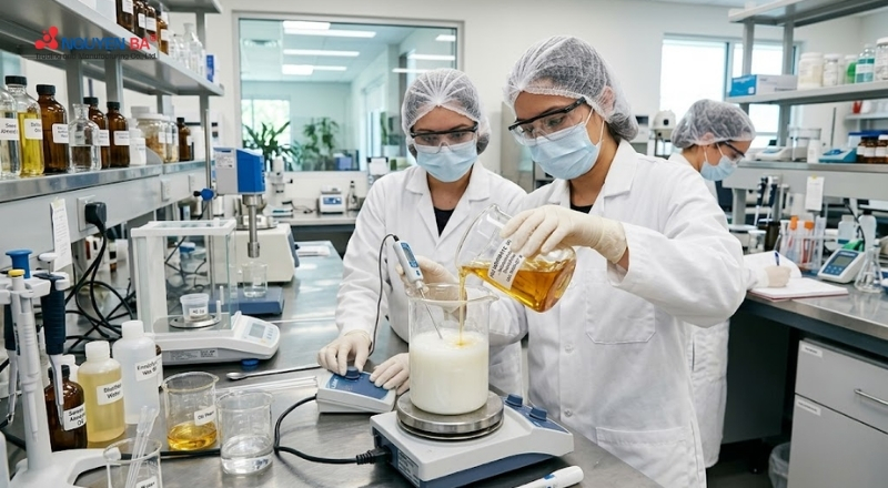 Polysorbate 60 được ứng dụng rộng rãi trong mỹ phẩm và sản phẩm chăm sóc cá nhân
