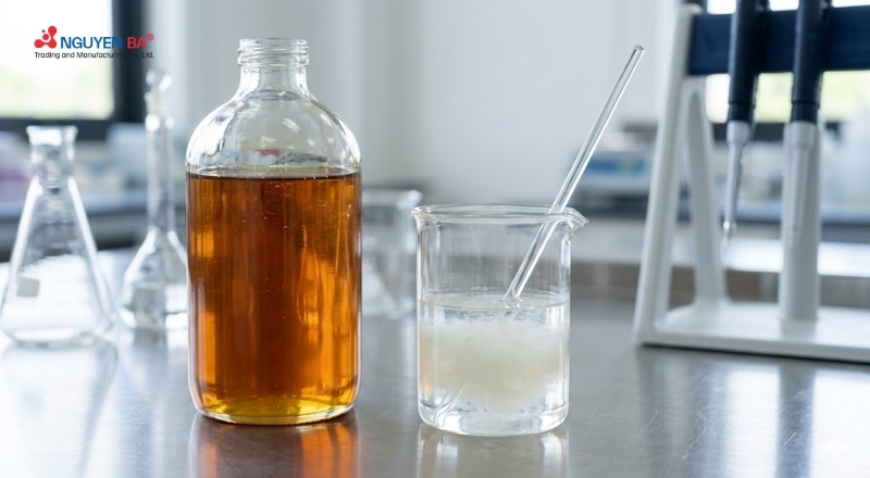 Polysorbate 60 là chất nhũ hóa giúp hòa trộn dầu và nước trong mỹ phẩm