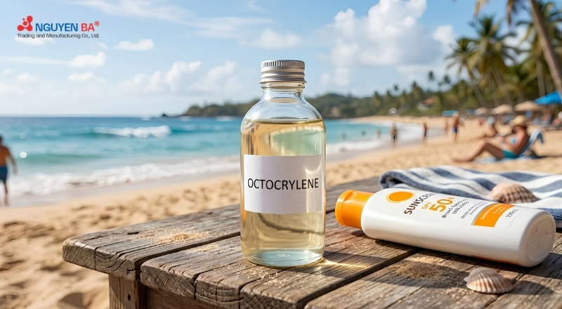 Octocrylene là gì? Công dụng và độ an toàn trong kem chống nắng