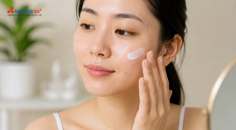 7 Cách dưỡng ẩm cho da dầu mụn hạn chế bít tắc