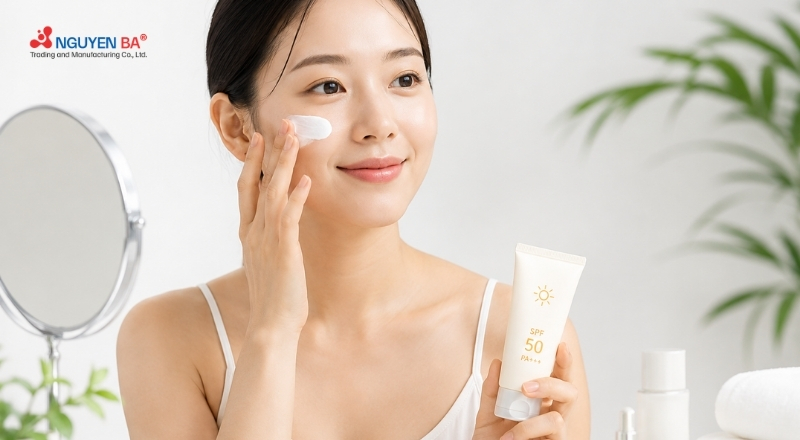 Một quy trình cấp ẩm đầy đủ giúp giảm mất nước và bảo vệ hàng rào da