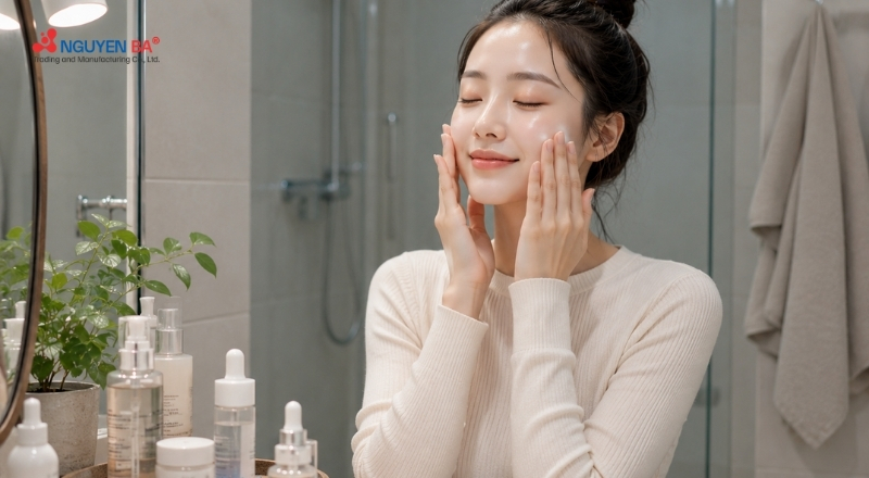 Glycerin phù hợp nhiều loại da, giúp cấp ẩm, giảm khô căng và hỗ trợ phục hồi da