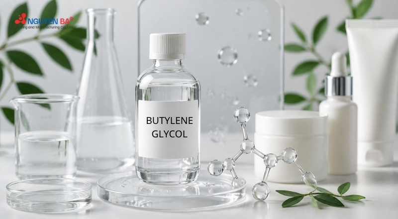 Butylene Glycol là gì? 5 Vai trò quan trọng của Butylene Glycol trong mỹ phẩm