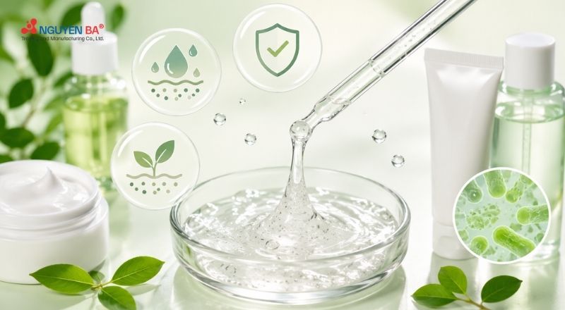 Xanthan Gum là gì? Vai trò của hoạt chất trong mỹ phẩm