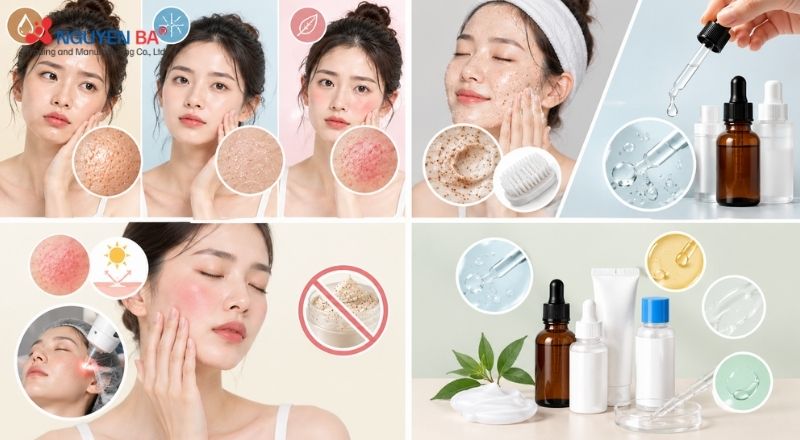 Tần suất tẩy da chết thay đổi tùy vào loại da, cách tẩy và tình trạng da.