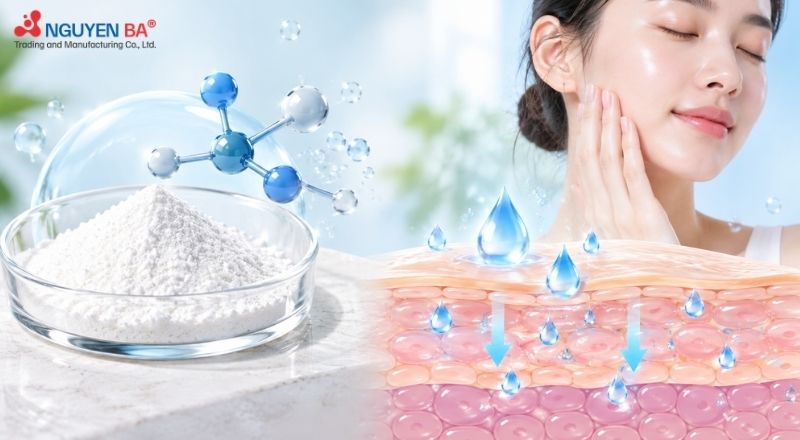 Sodium PCA là gì? Bí quyết dưỡng ẩm được nhiều hãng tin dùng