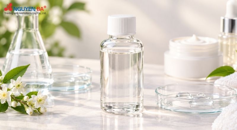 Benzyl Alcohol giúp bảo quản, hòa tan thành phần và tạo hương trong mỹ phẩm.